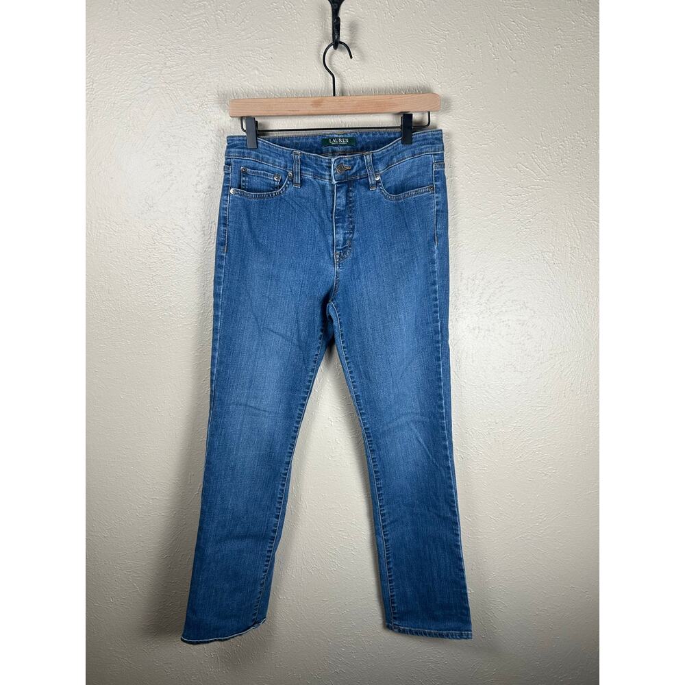 Ralph Lauren Jeans Women's Size 6 Denim Tapered Leg Pants LRL Preppy Y2K Trouser